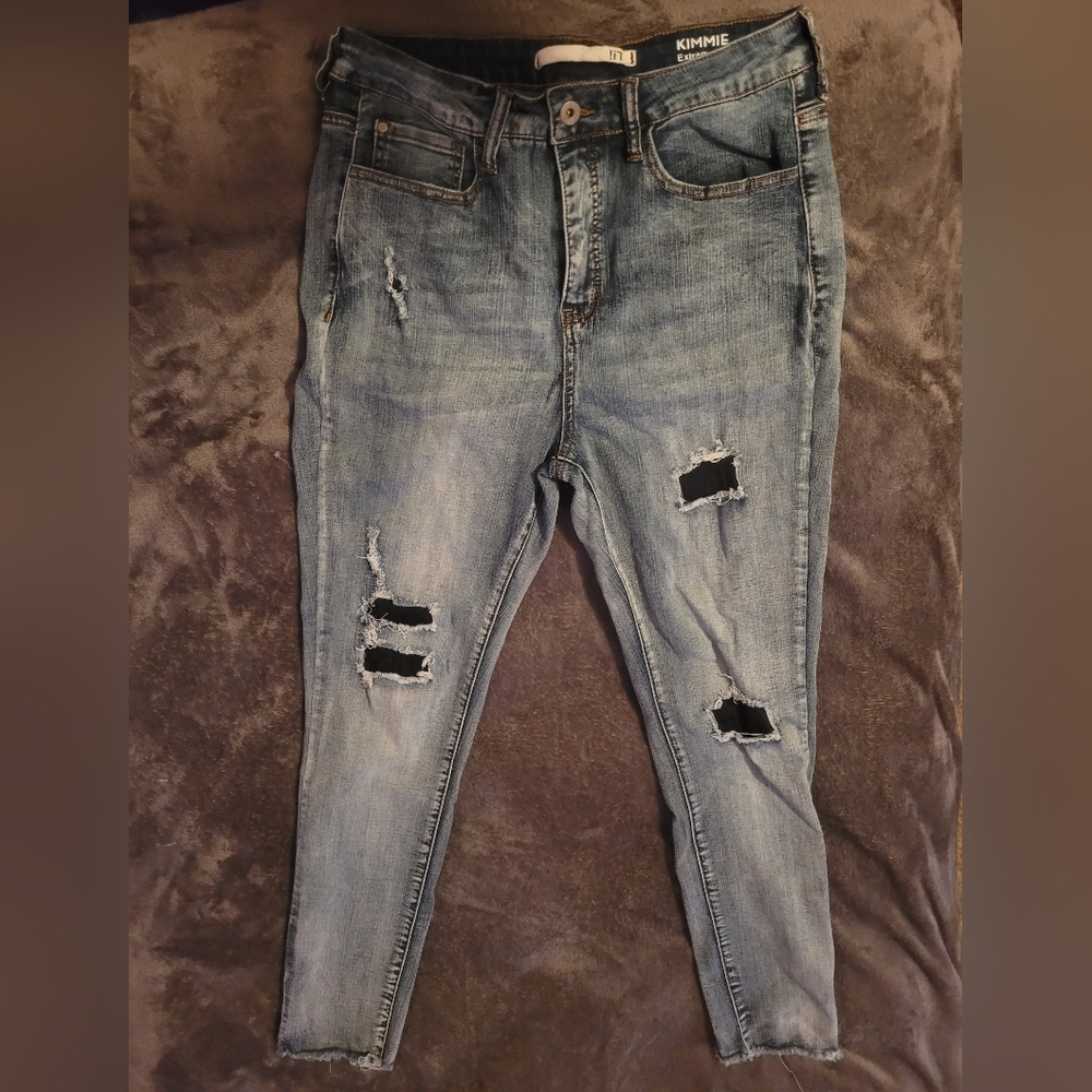 Kimmie High Rise Skinny Jeans | Size 10